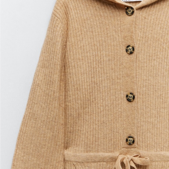 Zara Hooded Knit Romper - Picture 4 of 13